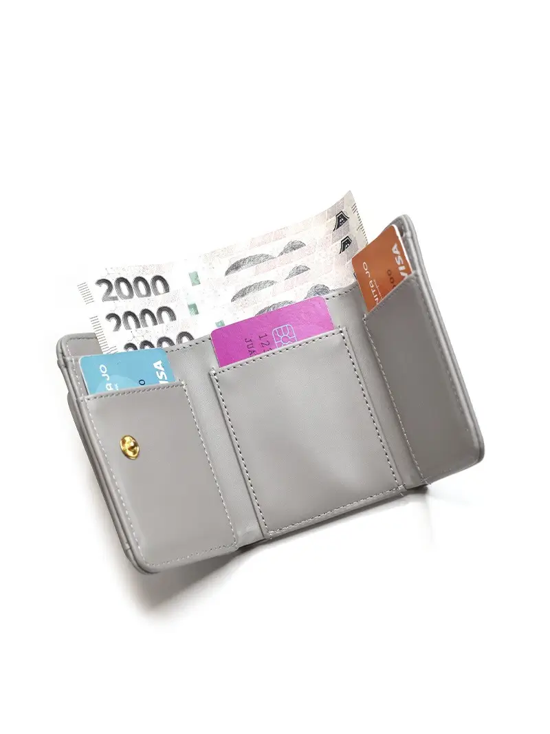 Billetera Pequeña con bolsillo externo