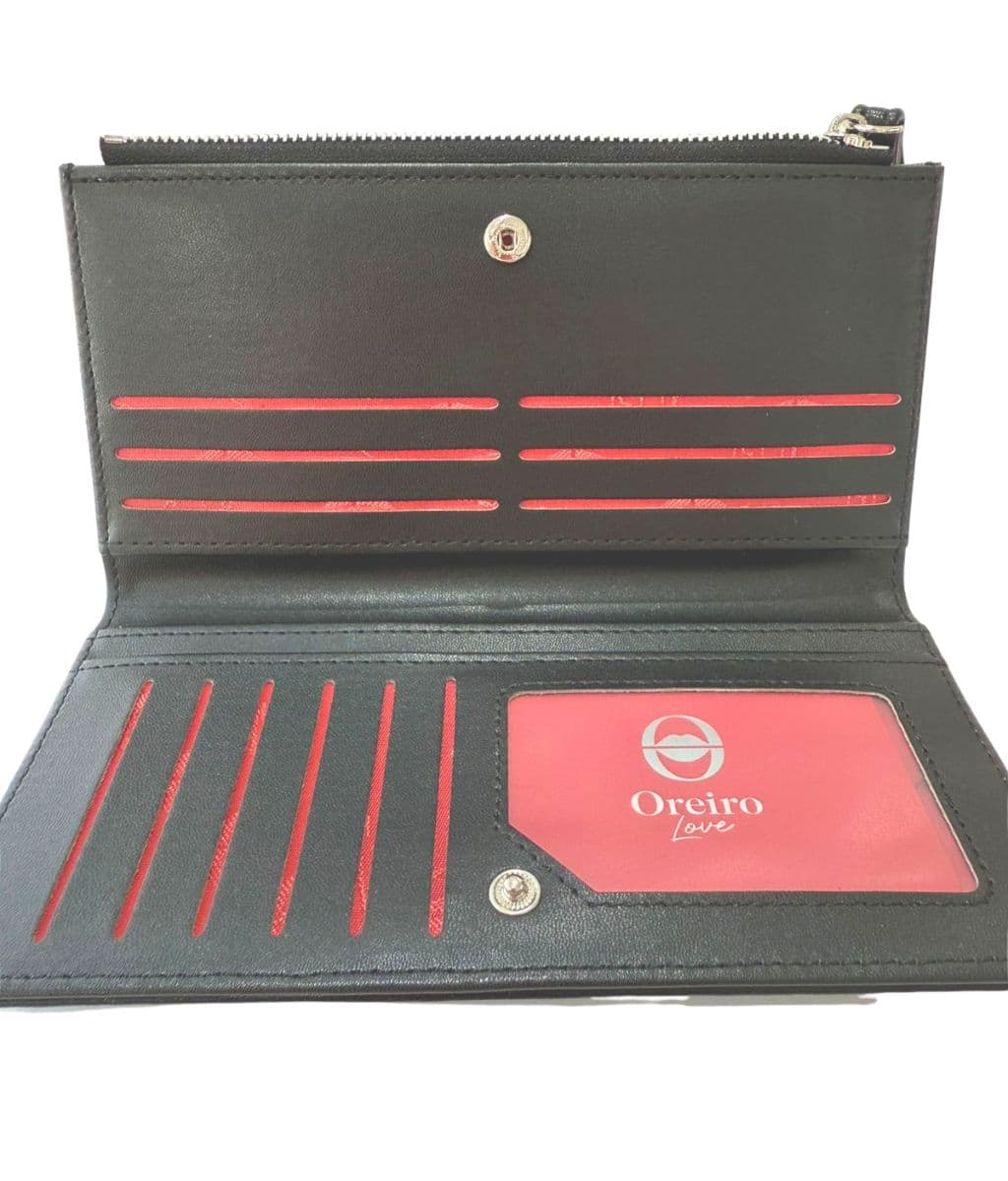 Billetera Oreiro Love en relieve